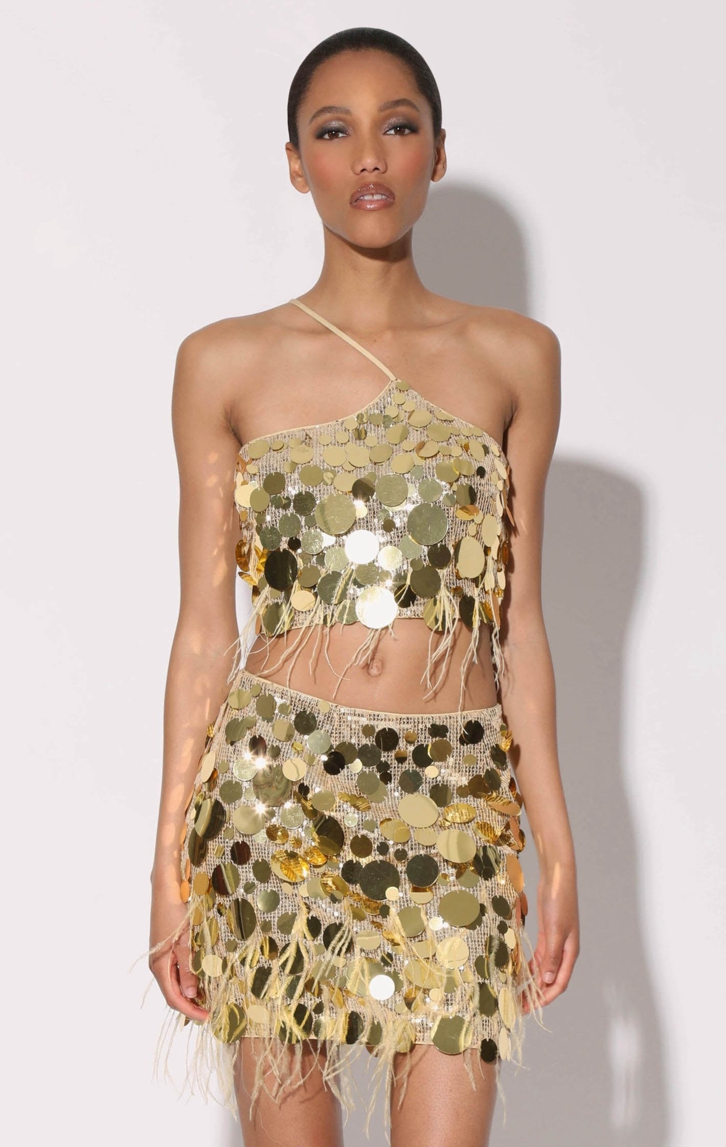 starlet sequin dress Adeline Starlet Sequin Wrap Dress