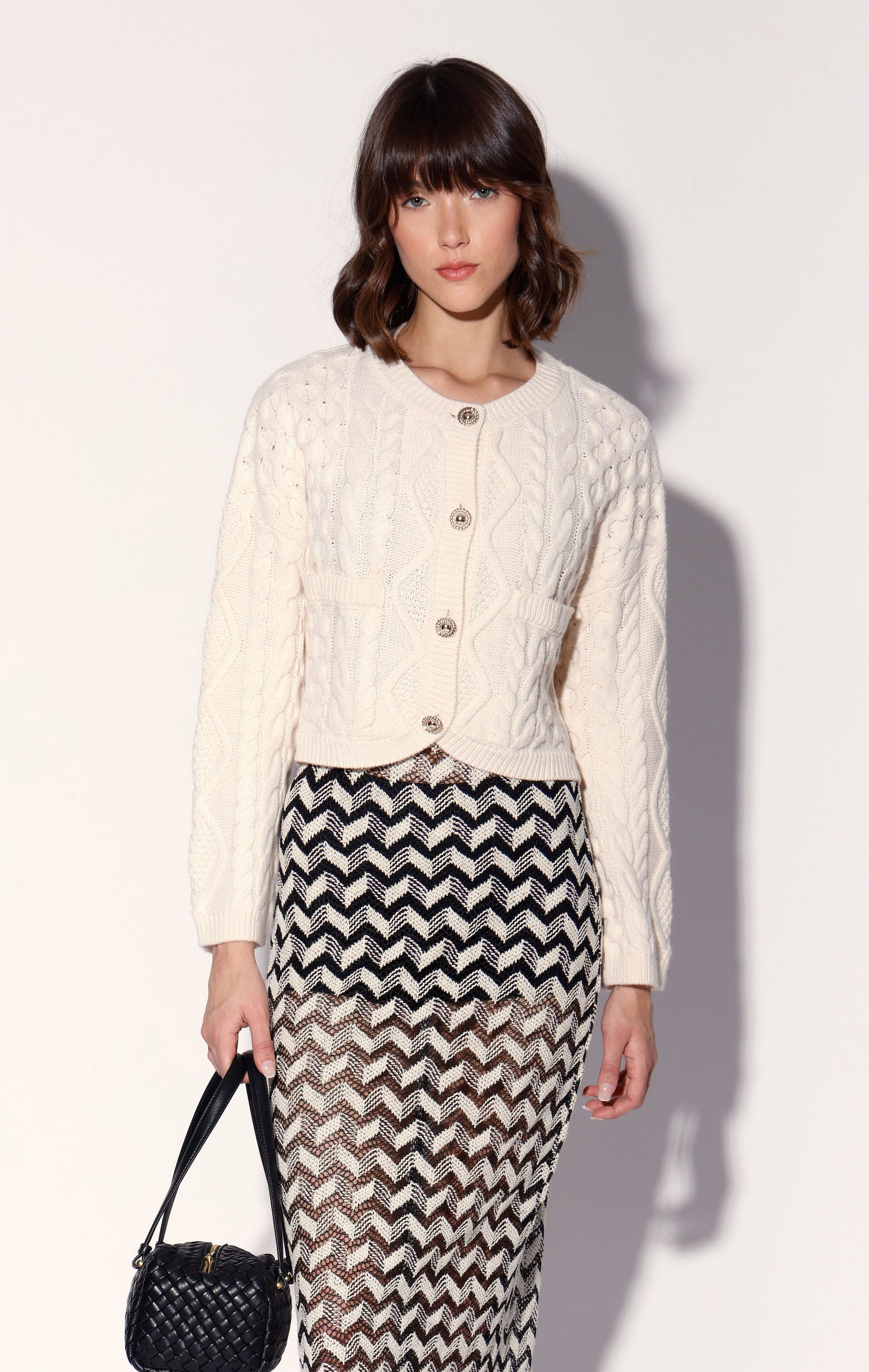Claire Cardigan, Cream – Walter Baker
