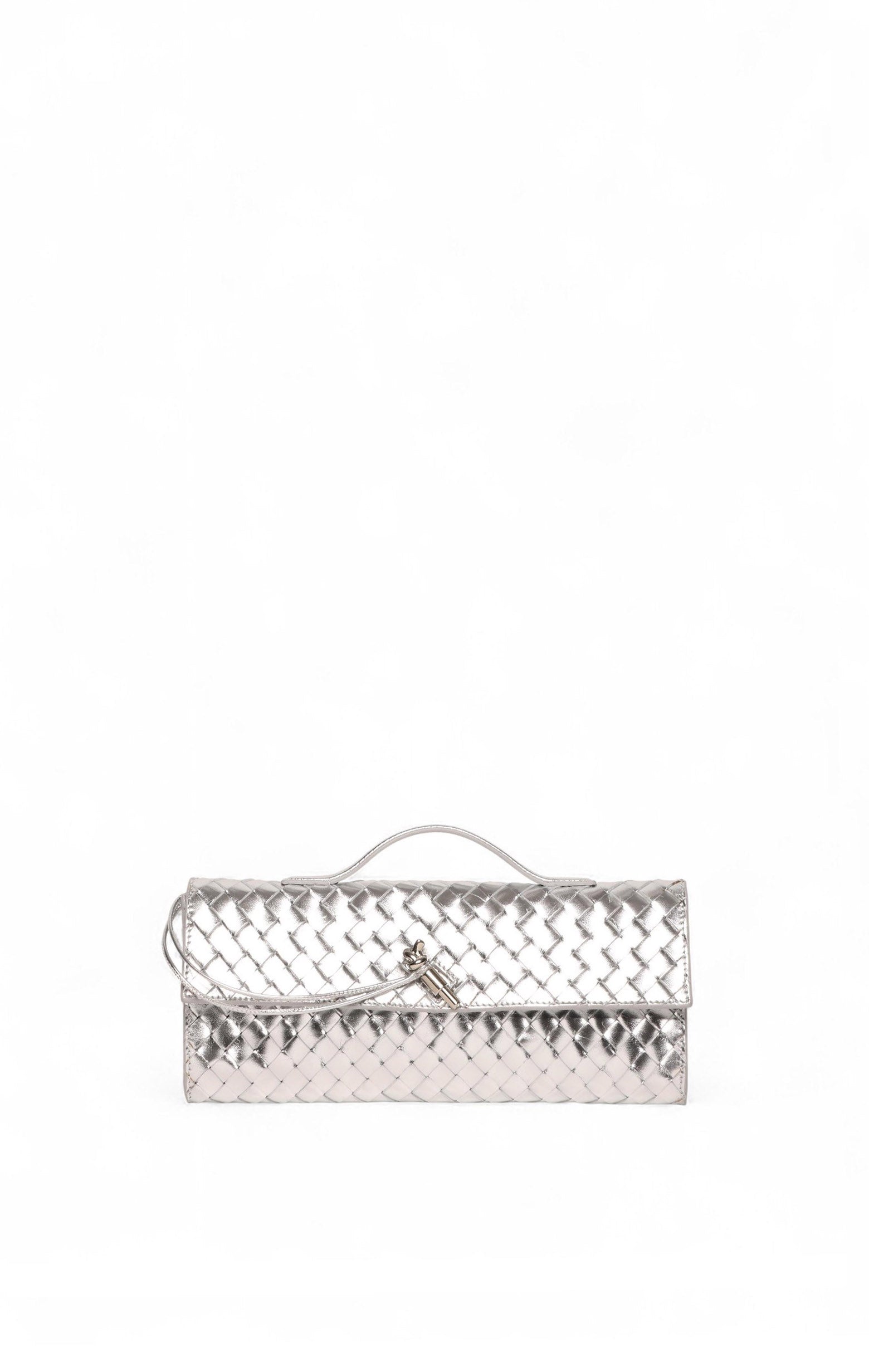 Juliette Clutch, Silver – Walter Baker