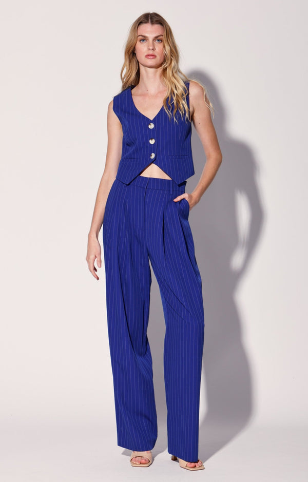 Tammy Pant, Royal Blue Pin Stripe