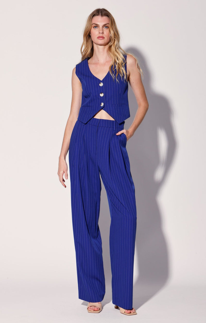 Tammy Pant, Royal Blue Pin Stripe