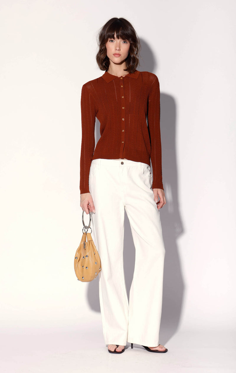 Elena Pant, White Wash (Pre Spring 2026)