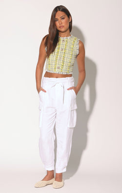 Sergio Pant, White