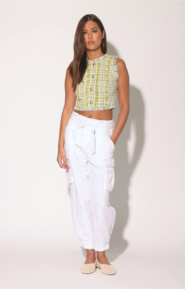 Sergio Pant, White