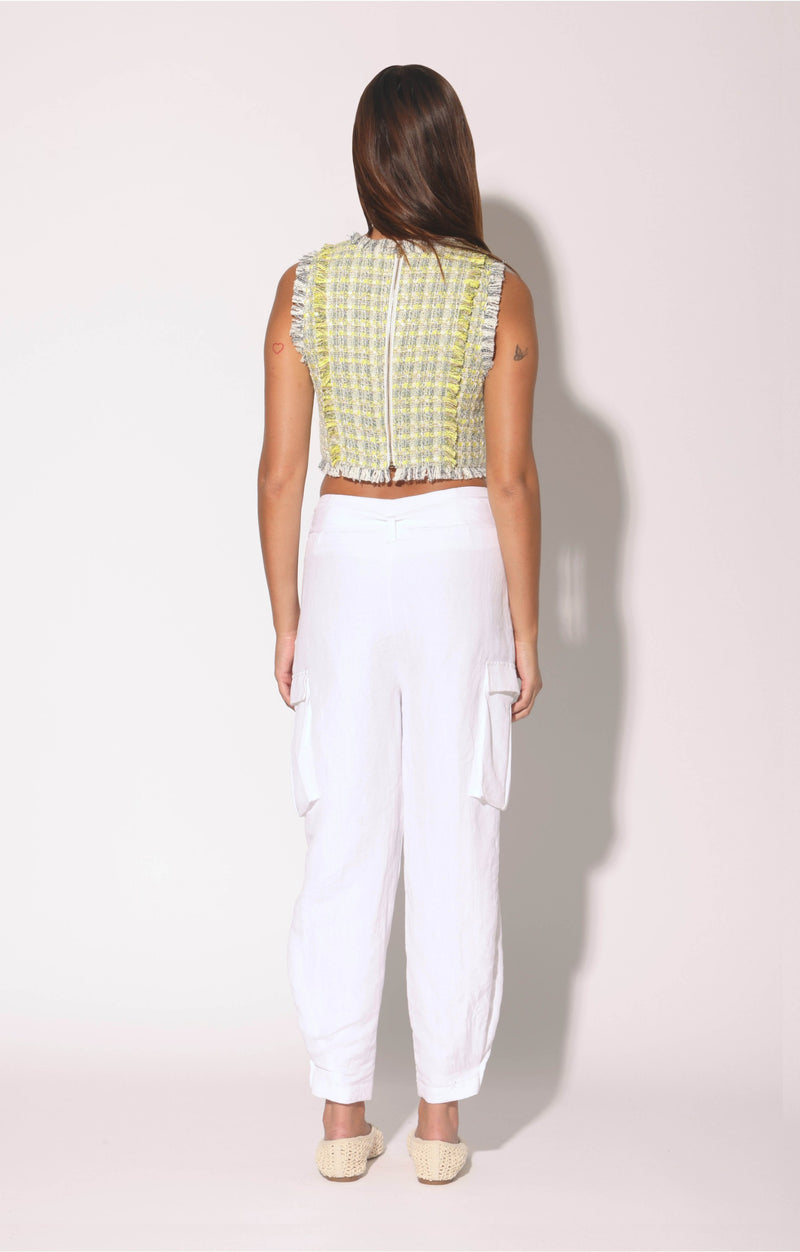 Sergio Pant, White