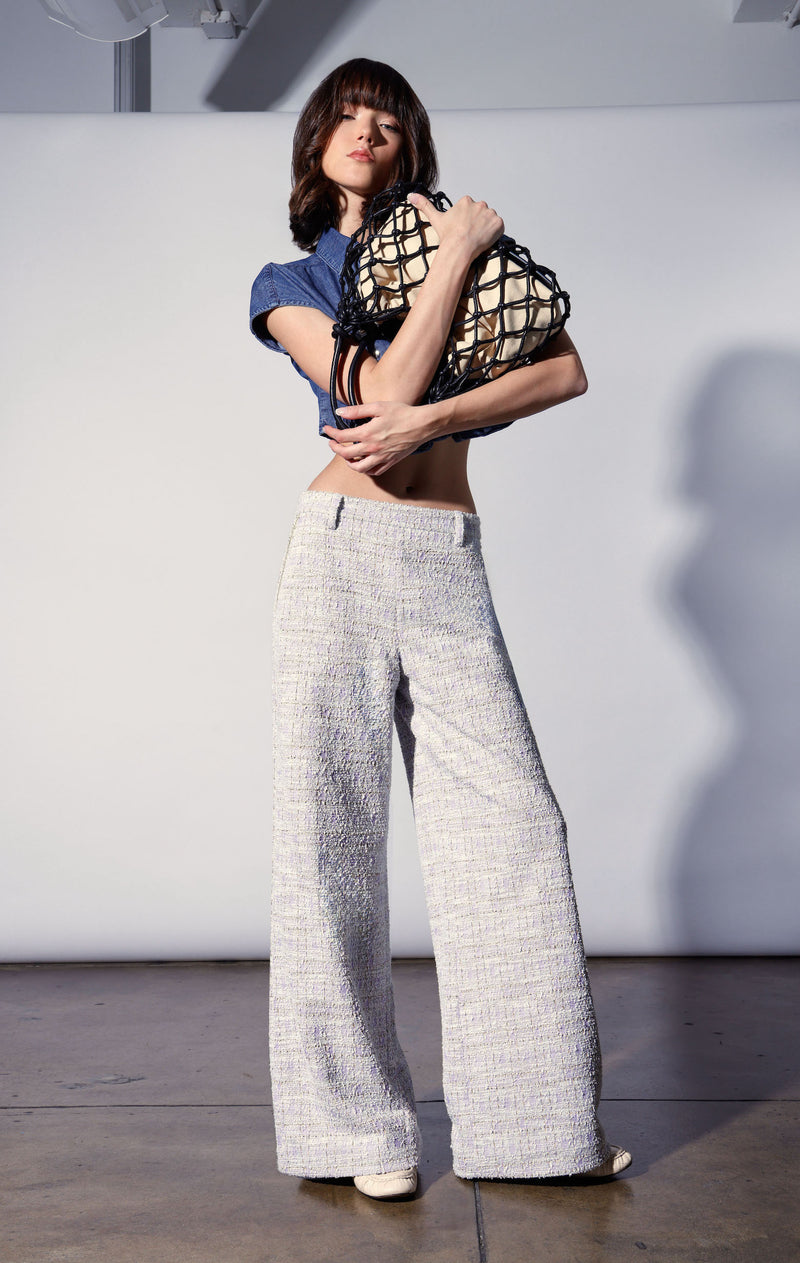 Sandro Pant, Lilac Tweed