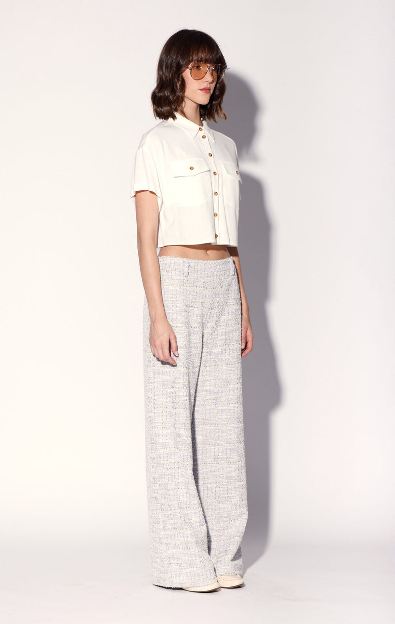 Sandro Pant, Lilac Tweed