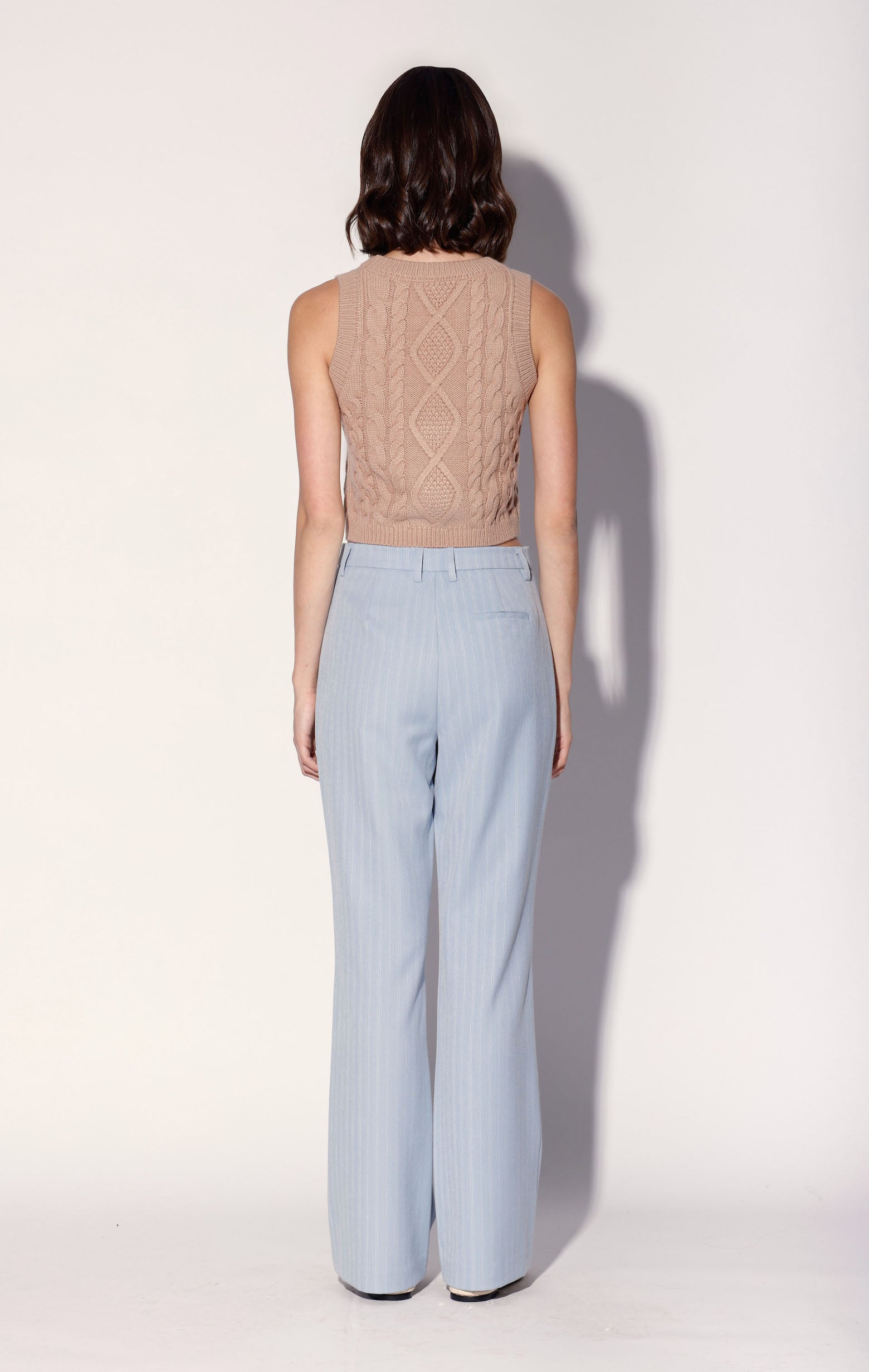Nicola Pant, Stone Pinstripe