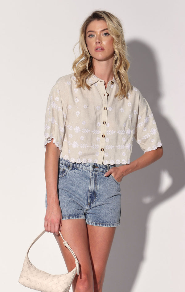 Santino Short, Light Wash (Spring 2026)