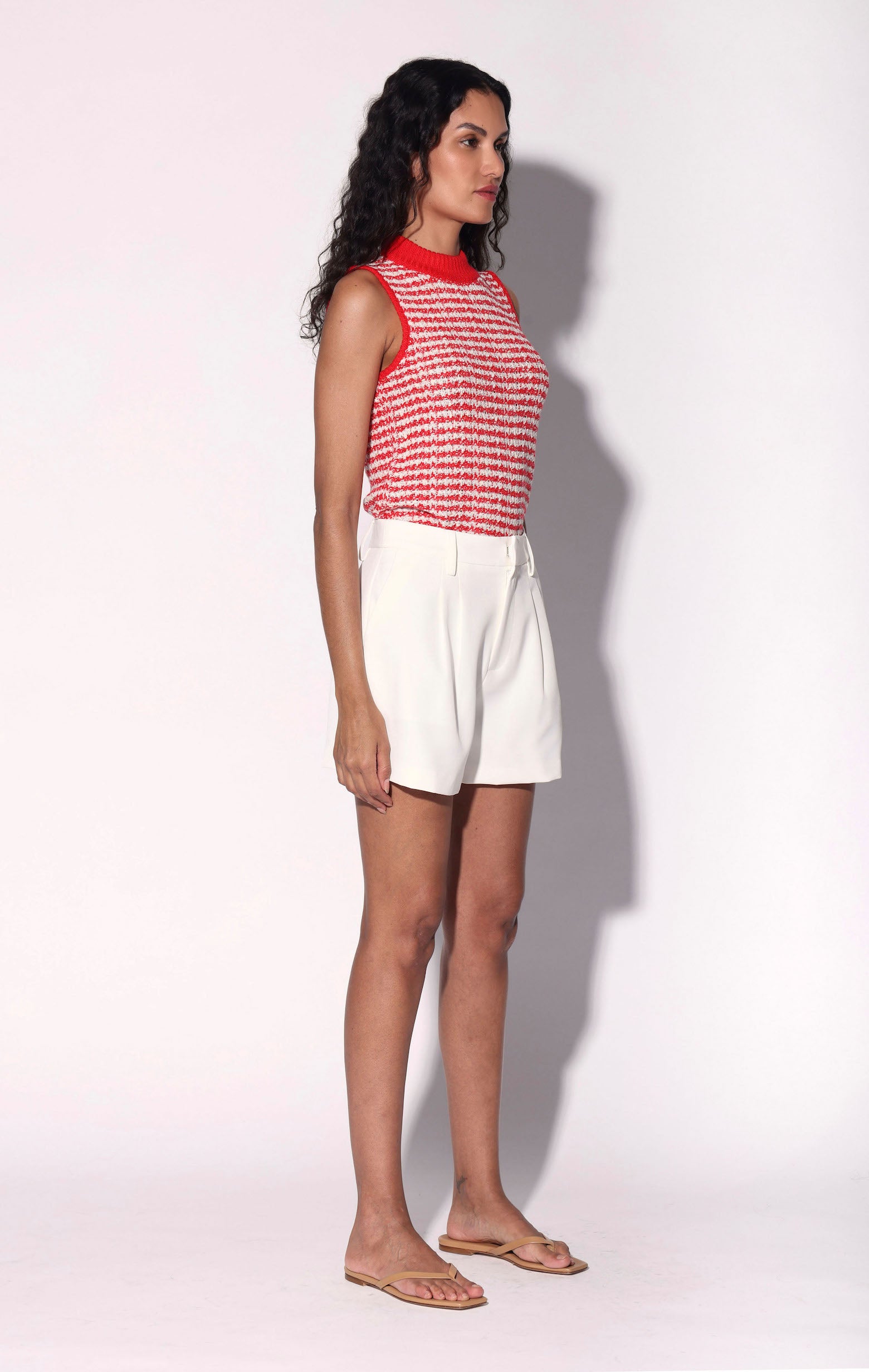 Paola Short, White (Pre Spring 2027)
