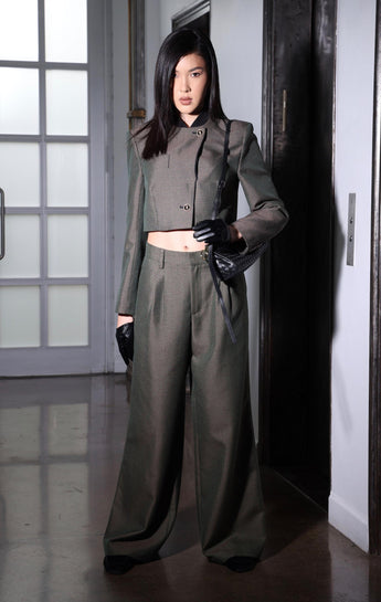 Malcam Pant, Mini Clover Check