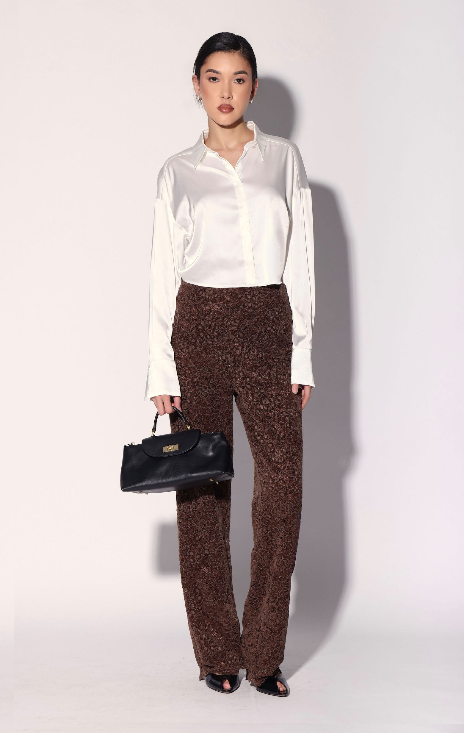 Laurel Pant, Chocolate Lace