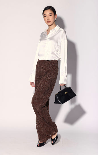 Laurel Pant, Chocolate Lace