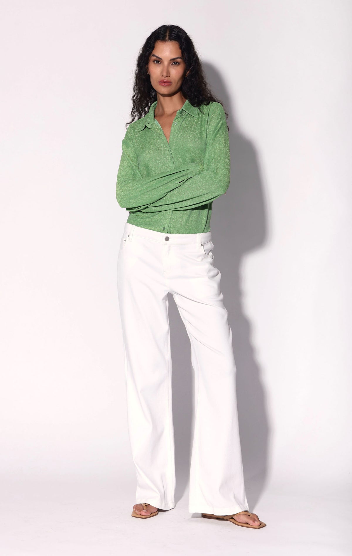 Aries Pant, White