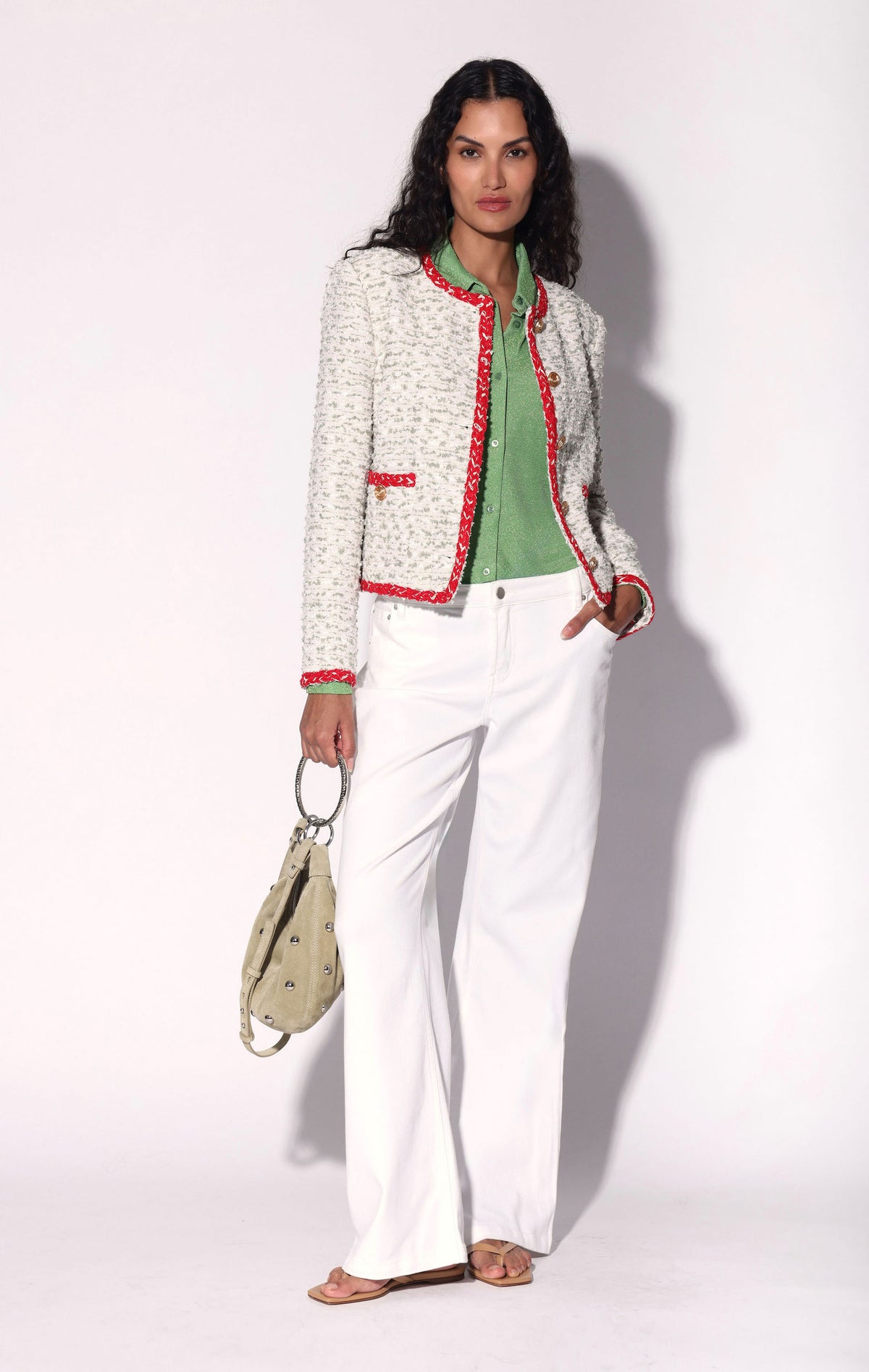 Aries Pant, White