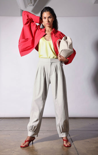 Amberly Pant, Ivory Marine Melange