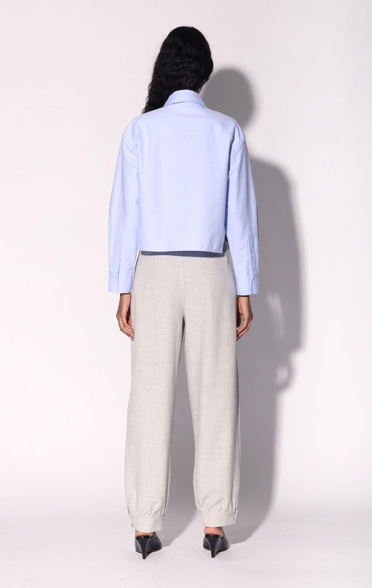 Amberly Pant, Ivory Marine Melange
