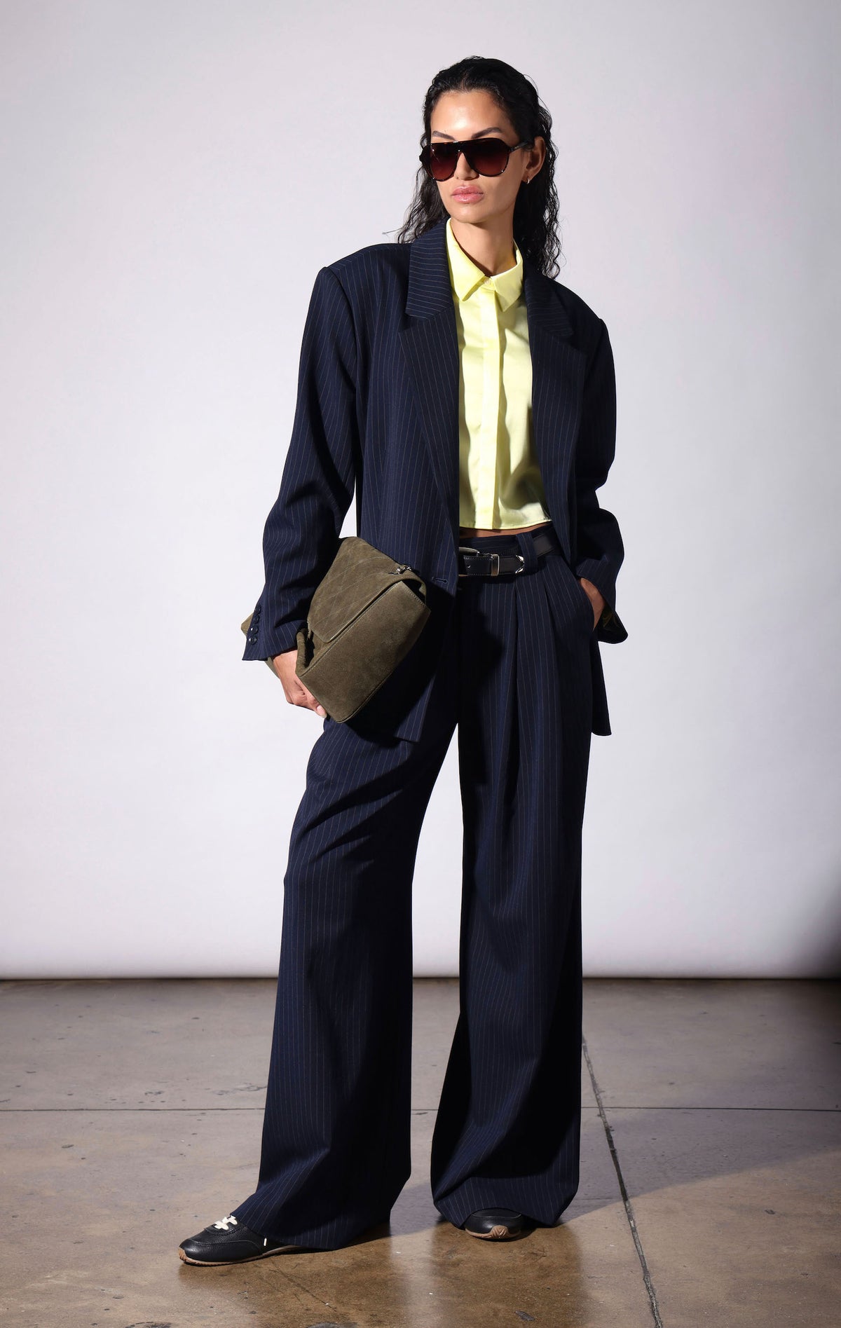 Chase Pant, Navy Pinstripe