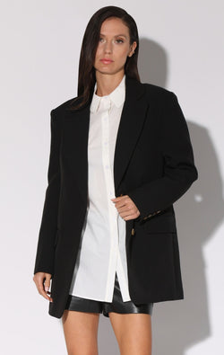 Kira Blazer, Black - Suiting