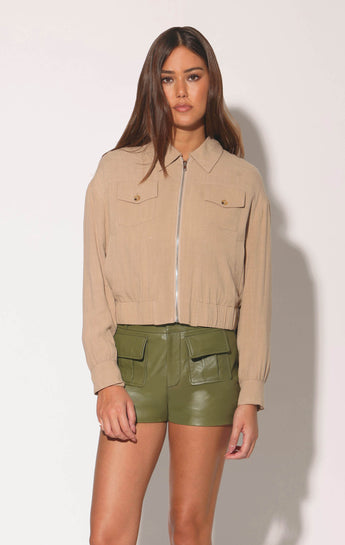 Charlize Jacket, Straw