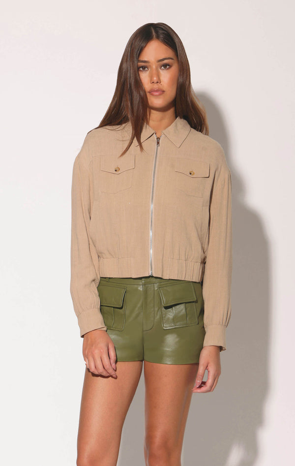 Charlize Jacket, Straw