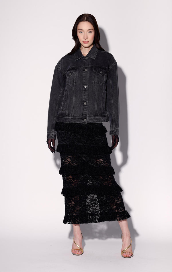 Shawna Jacket, Black Wash