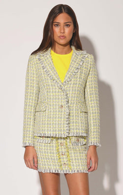 Damon Blazer, Malibu Yellow Tweed