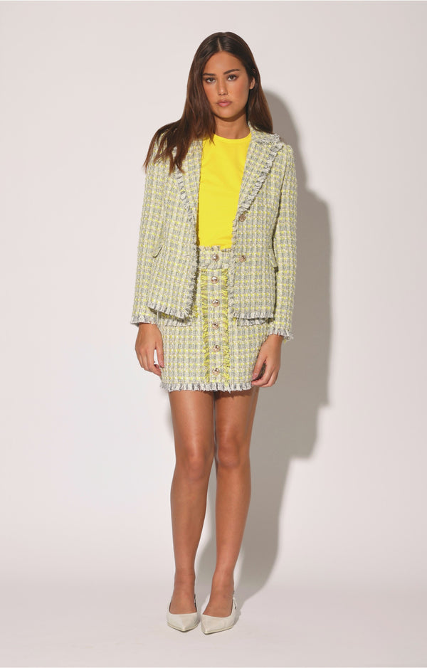 Damon Blazer, Malibu Yellow Tweed