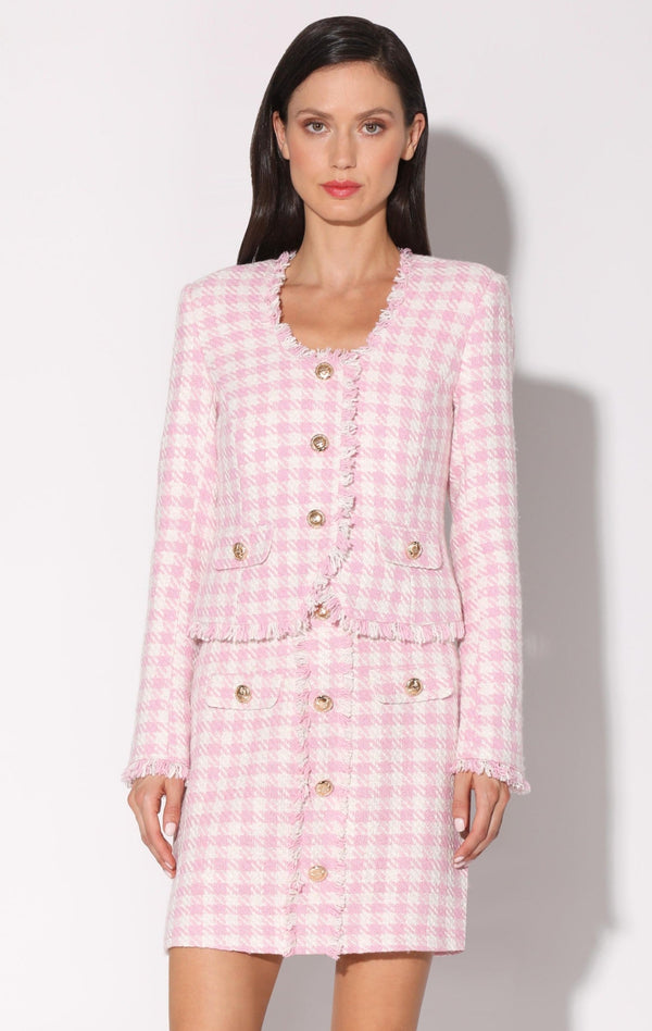 Inaya Jacket, Picnic Tweed Pink