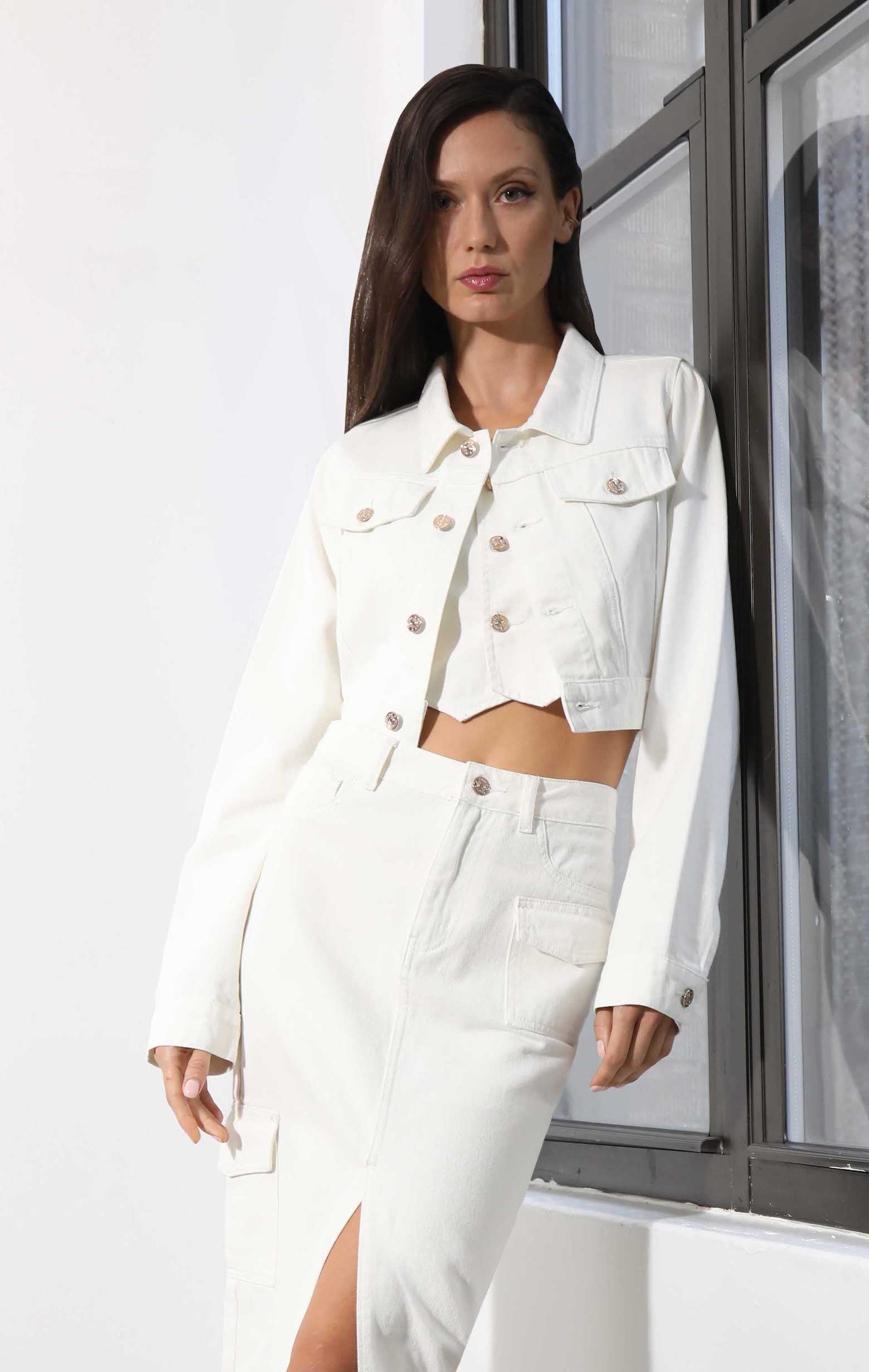 Tressa Jacket, White