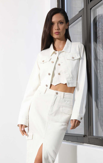 Tressa Jacket, White
