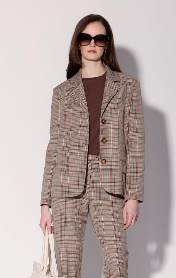 Stormi Blazer, Cheshire Plaid