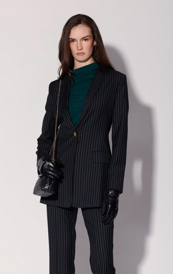 Trishelle Blazer, Spade Stripe Suiting
