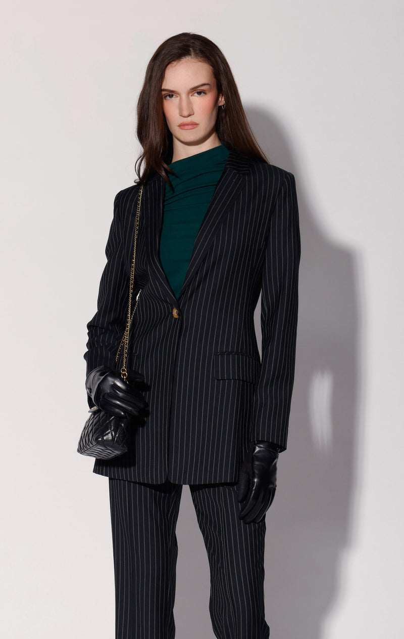Trishelle Blazer, Spade Stripe Suiting