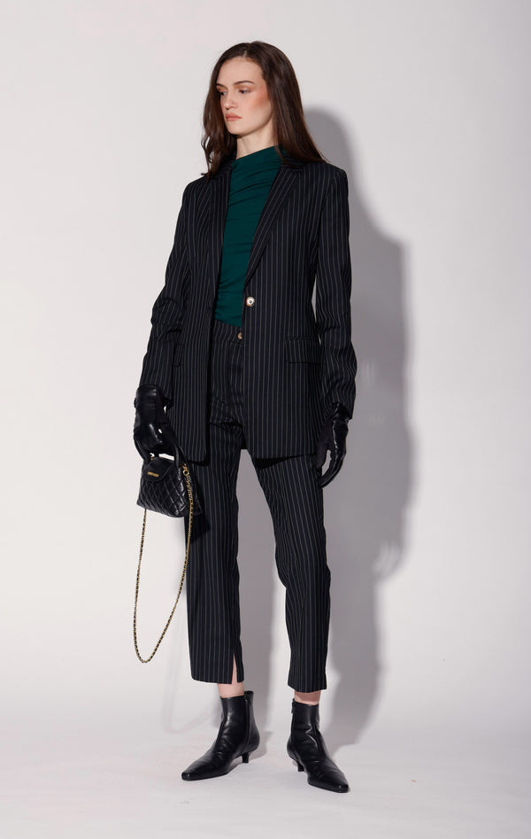 Trishelle Blazer, Spade Stripe Suiting
