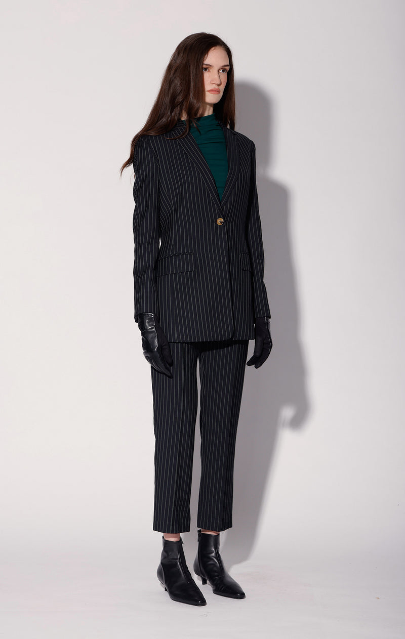 Trishelle Blazer, Spade Stripe Suiting