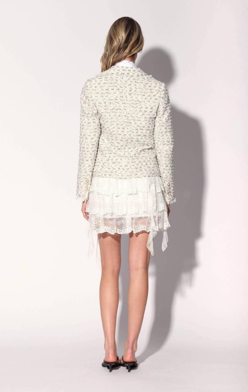 Abby Blazer, Milos Tweed