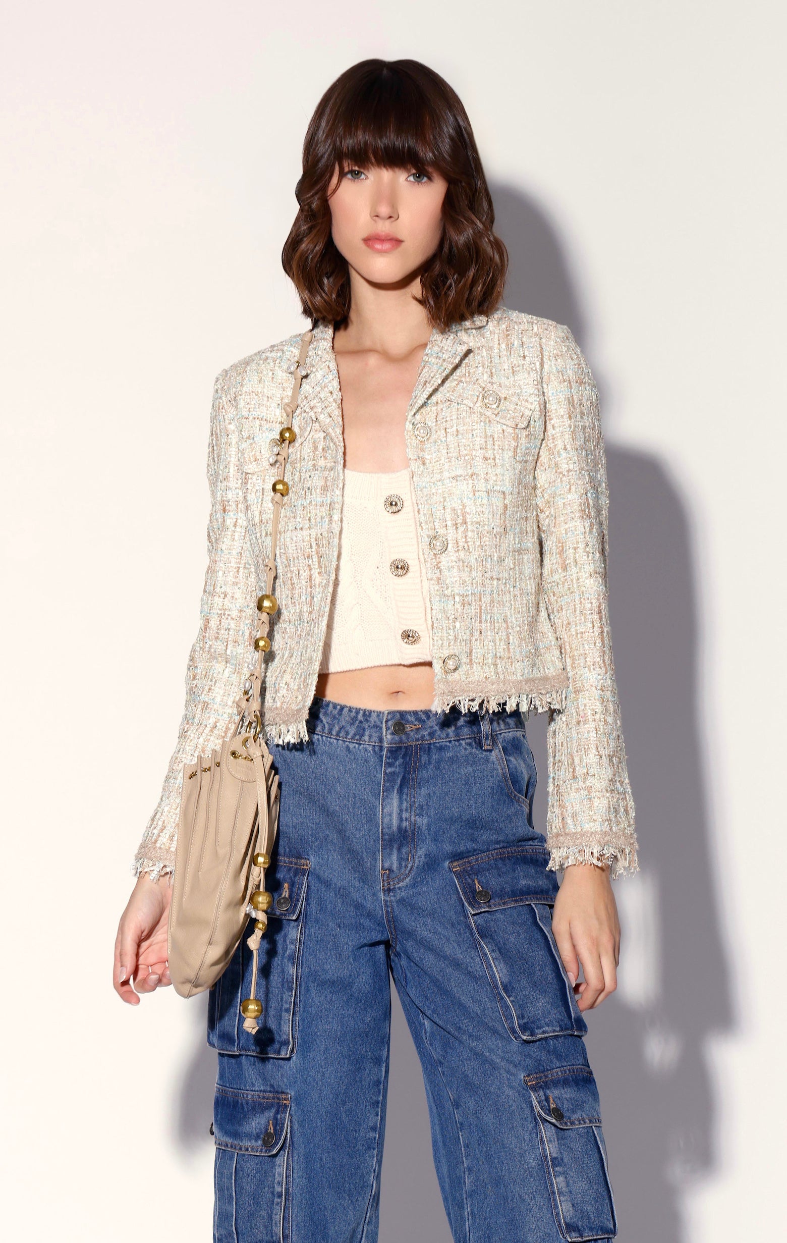Veronica Jacket, Atlantic Tweed