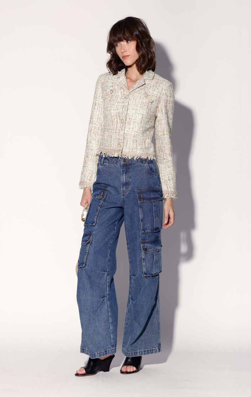 Veronica Jacket, Atlantic Tweed