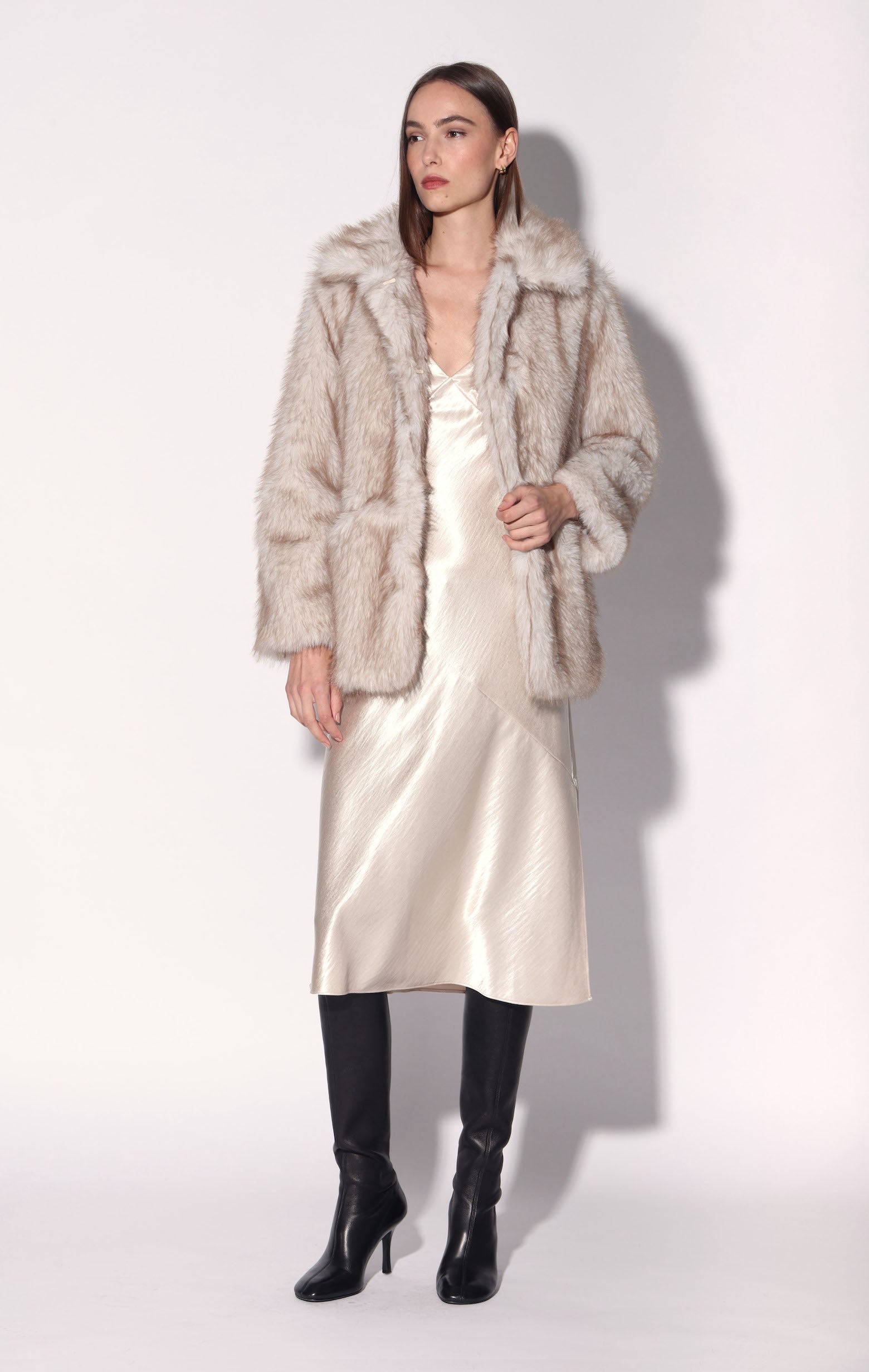 Beckett Coat, Greige Tan