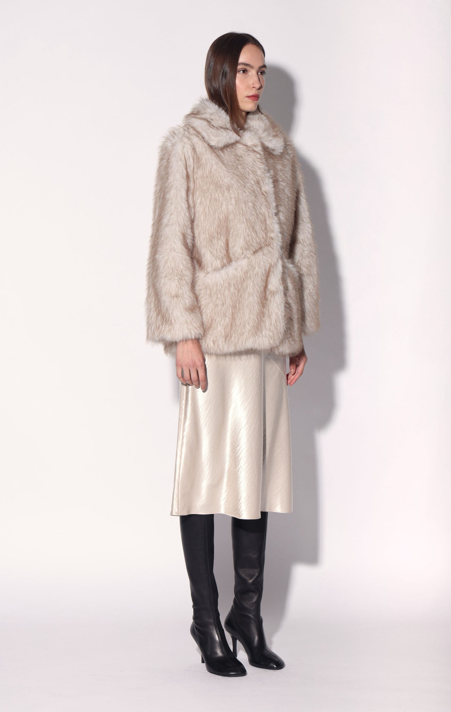 Beckett Coat, Greige Tan