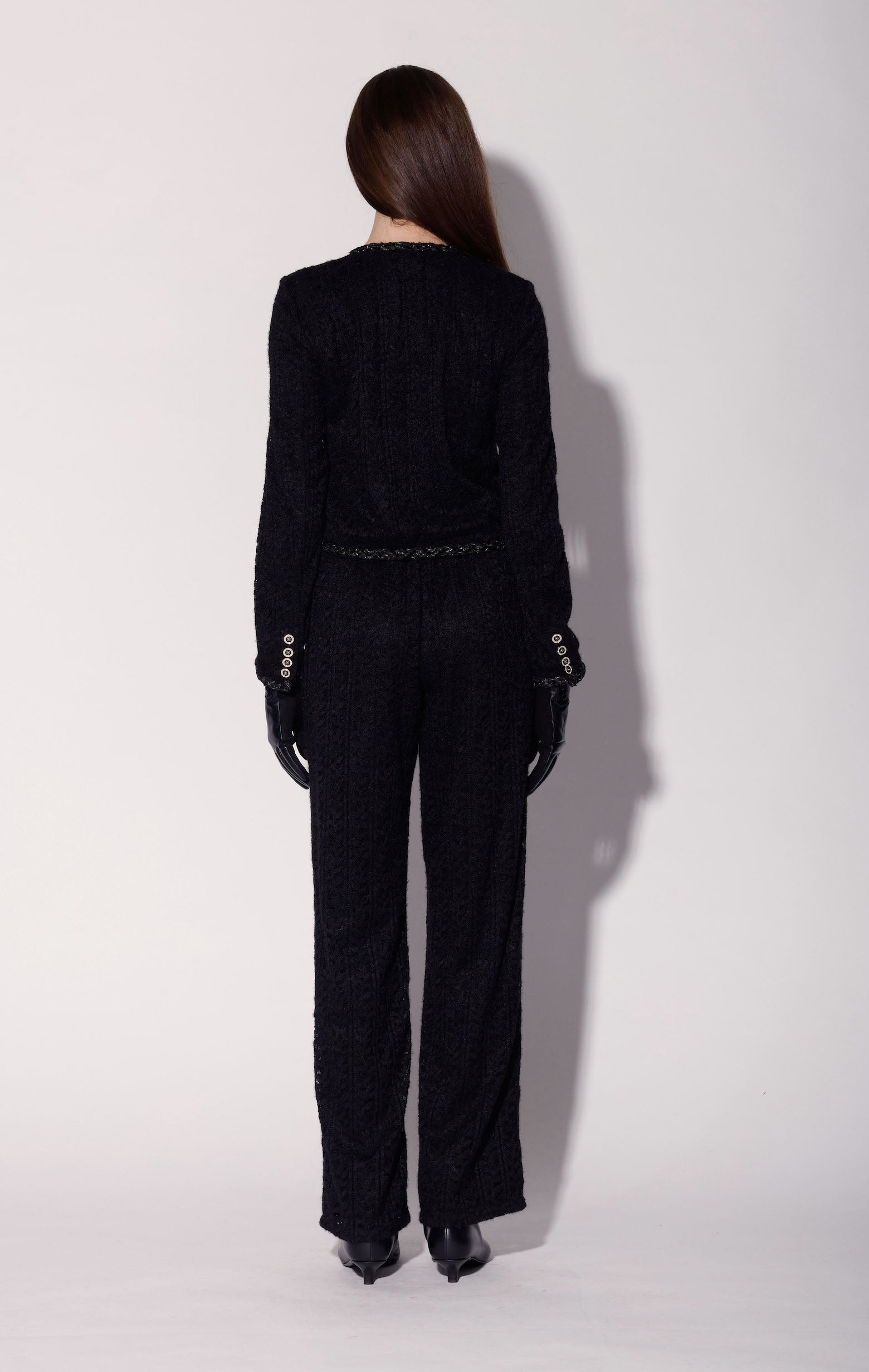 Priscilla Jacket, Black Ivy Lace