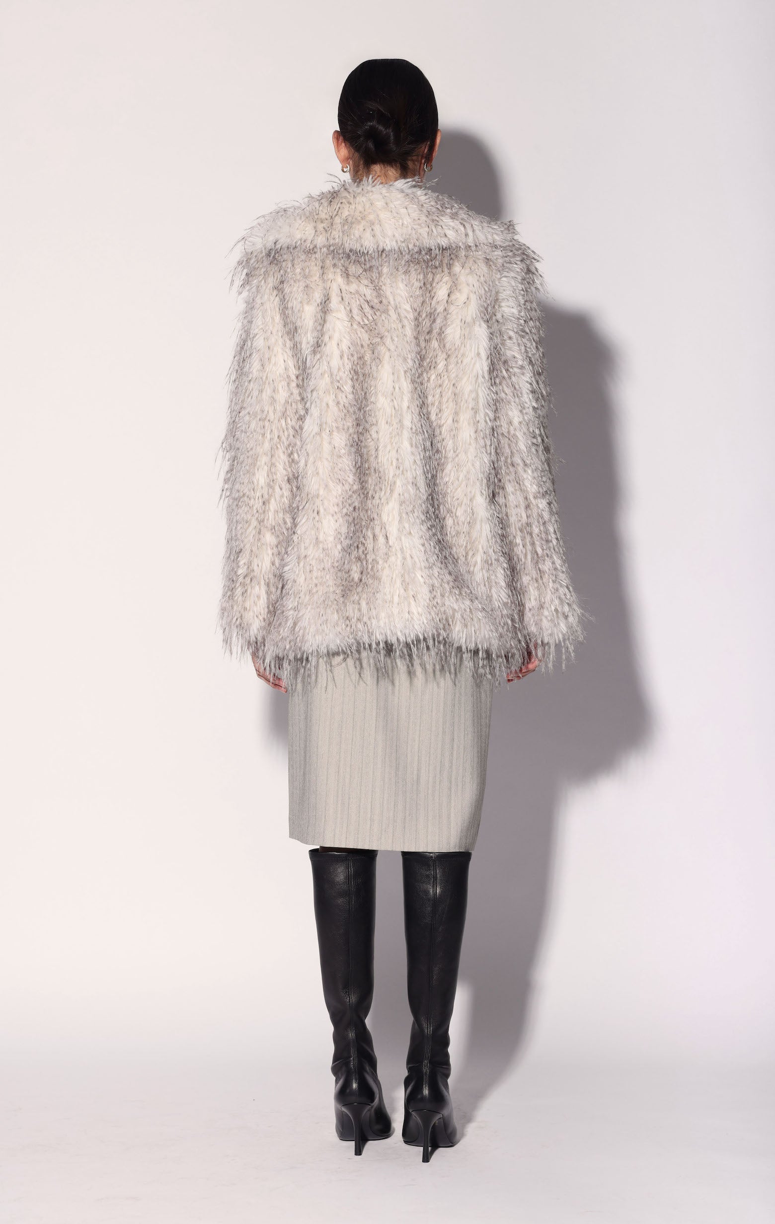 Marissa Coat, Off White Grey