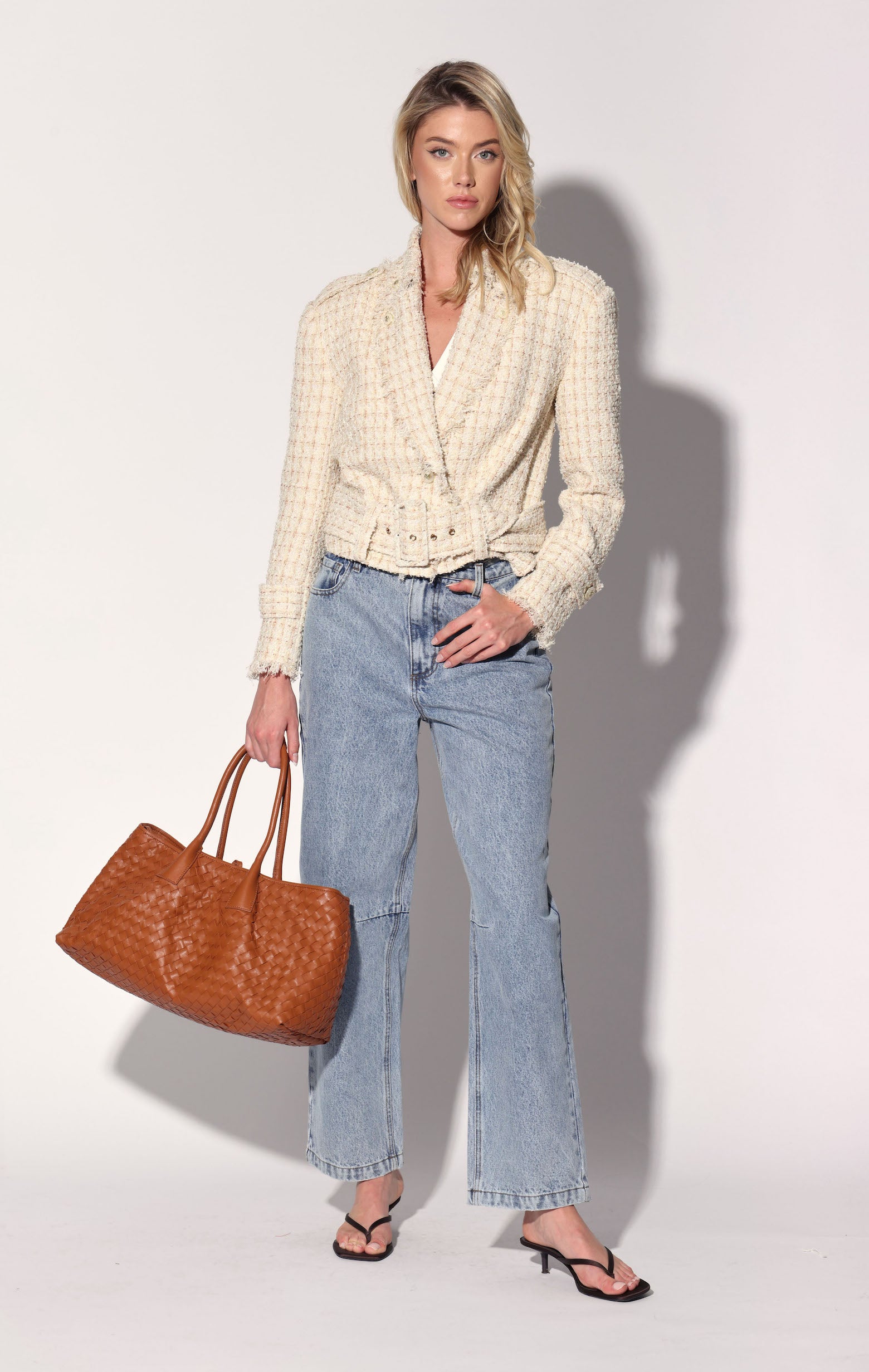 Vincenza Jacket, Sahara Tweed