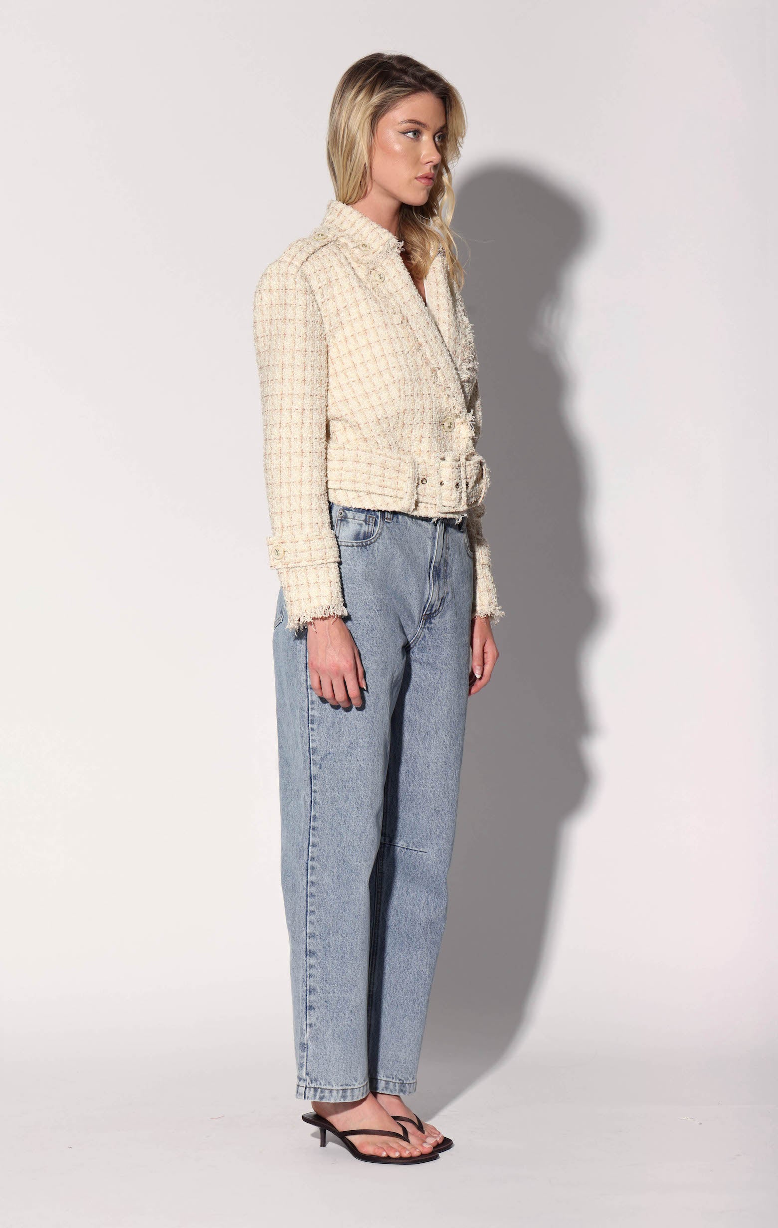 Vincenza Jacket, Sahara Tweed