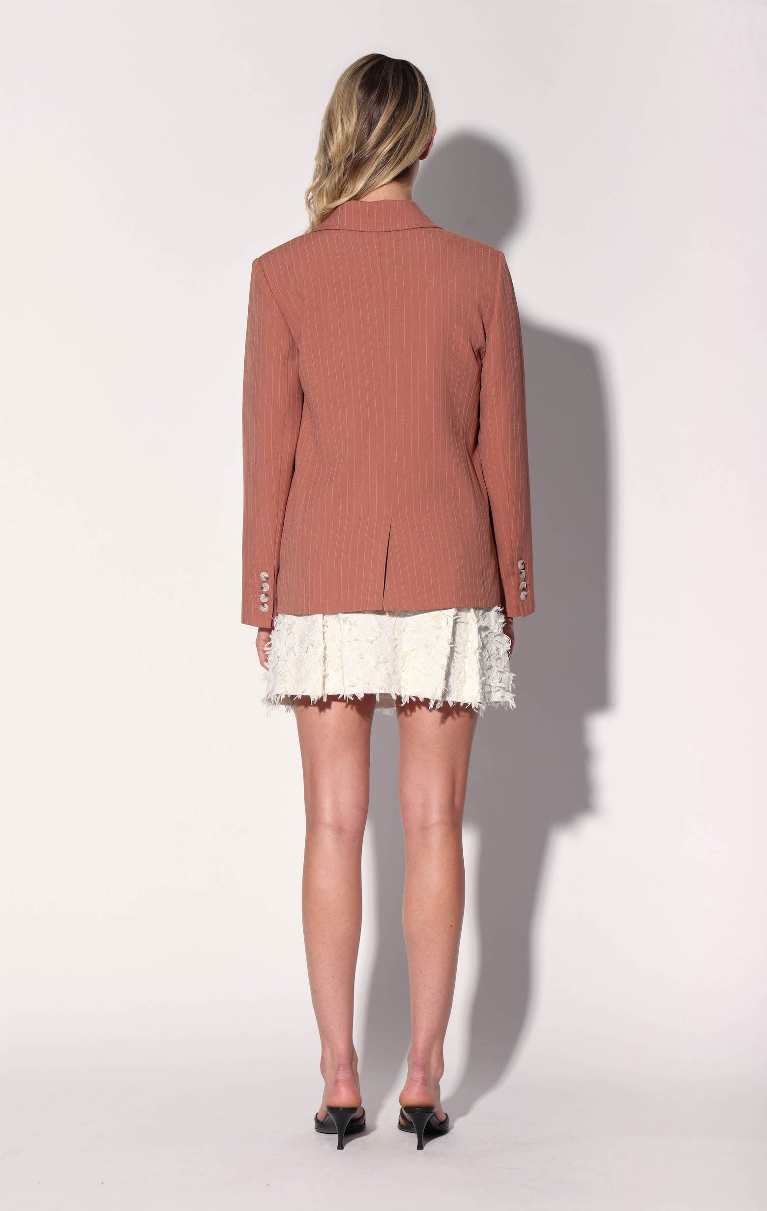 Serena Blazer, Clay Pinstripe