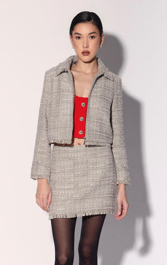 Hugo Jacket, Taupe Tweed