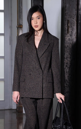 Solana Blazer, Brown Multi
