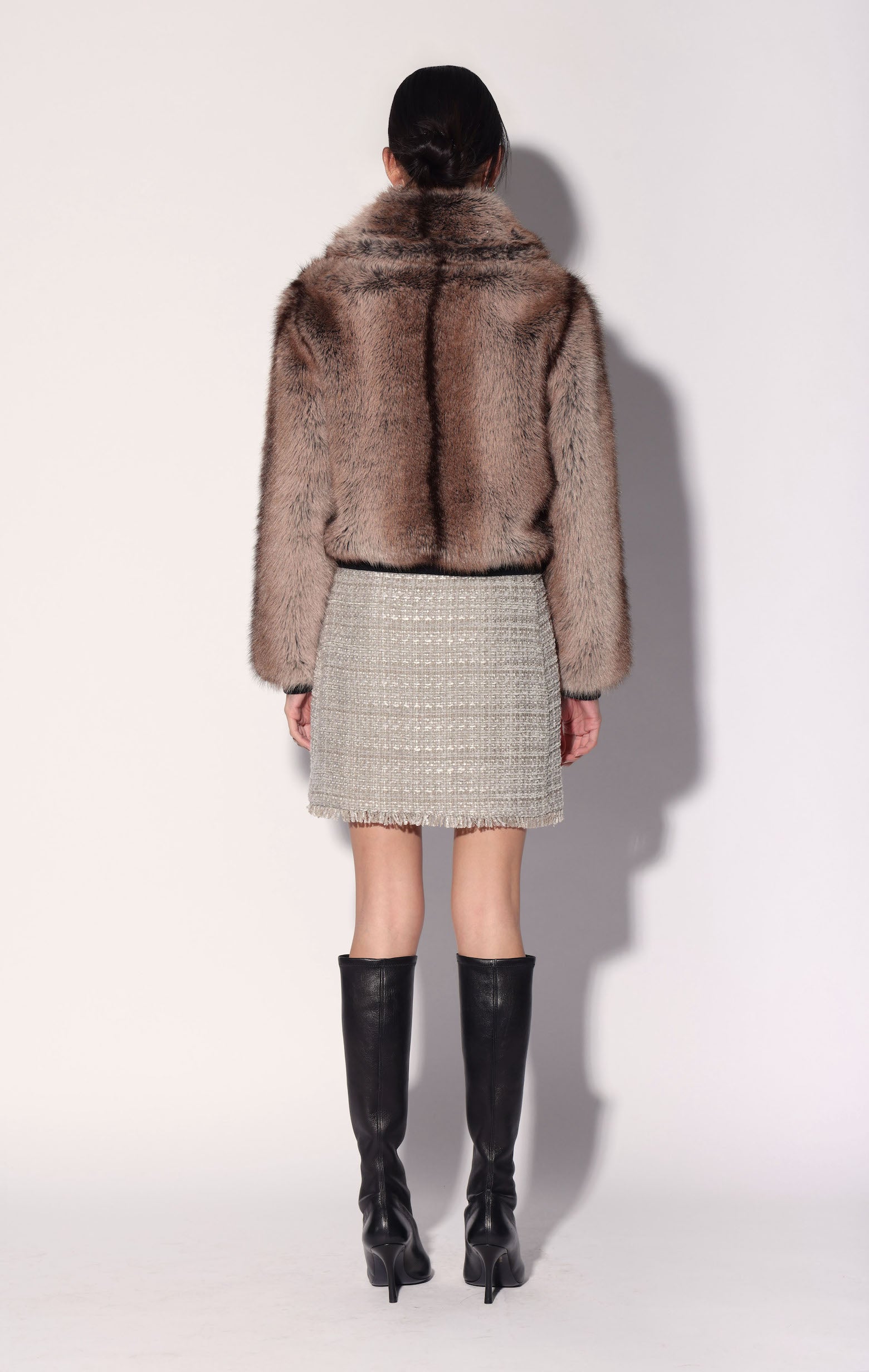 Gwen Jacket, Brown Ombre