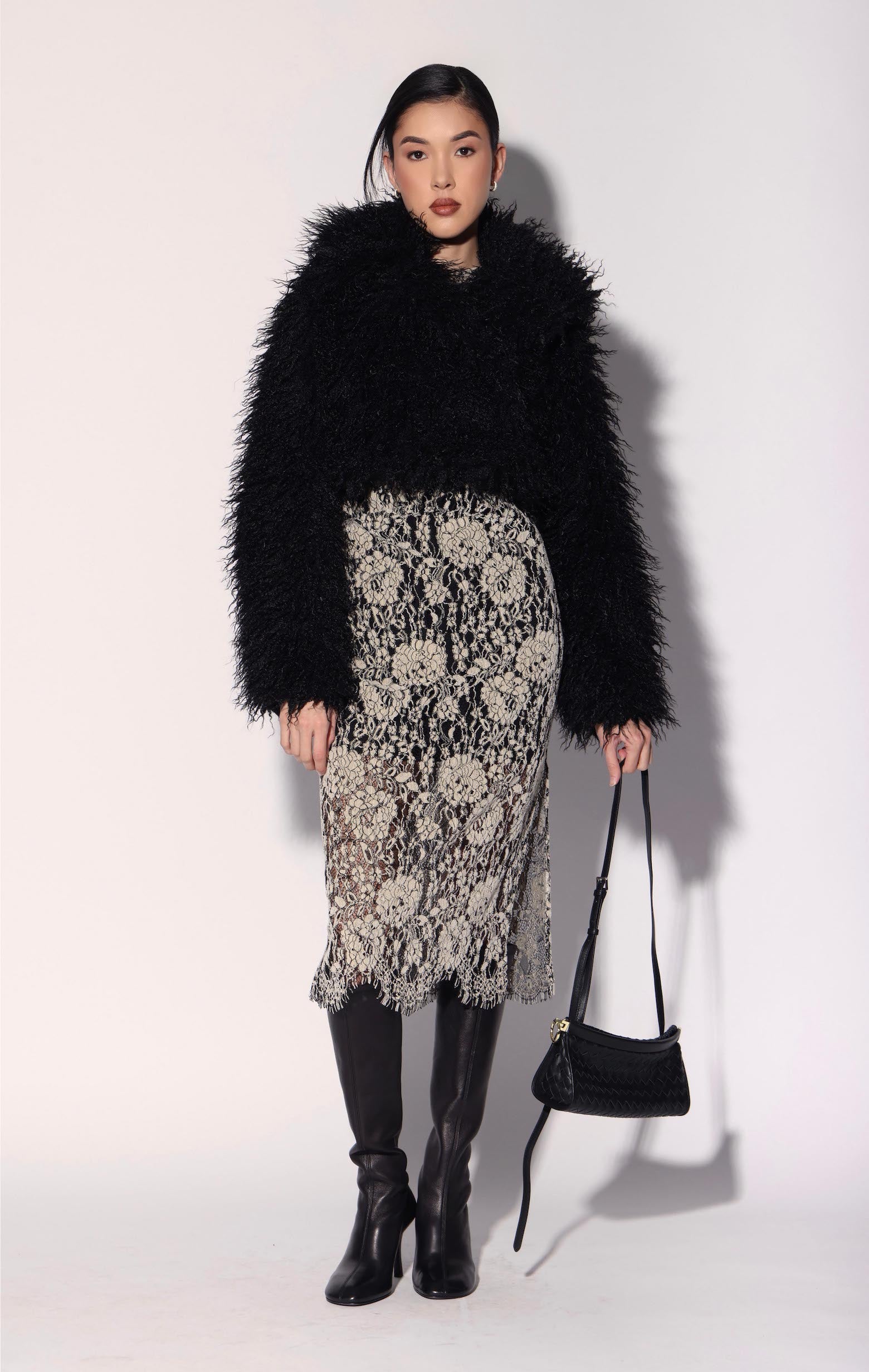 Louisa Coat, Black Curl